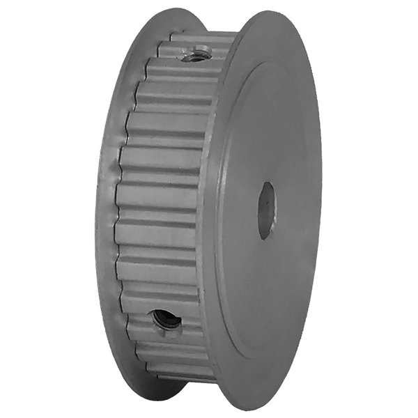 B B Manufacturing 30XL037-3FA4, Timing Pulley, Aluminum, Clear Anodized,  30XL037-3FA4